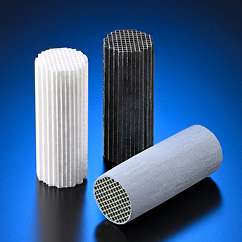 Honeycomb-shaped catalyst for the methanation reaction (Under development)